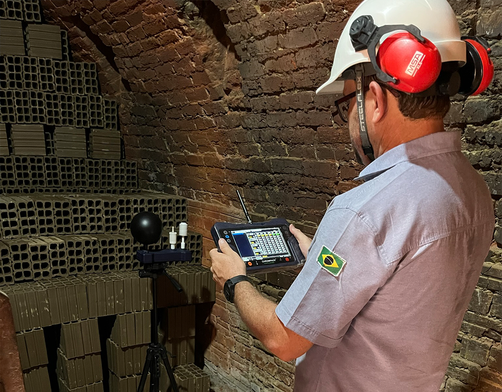 Avaliação de Calor Ocupacional para higiene do trabalho e verificação de condições de insalubridade.